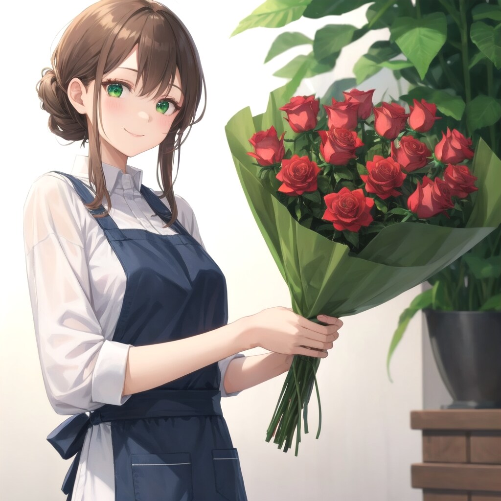 あなたにはこのバラがお似合いですよ