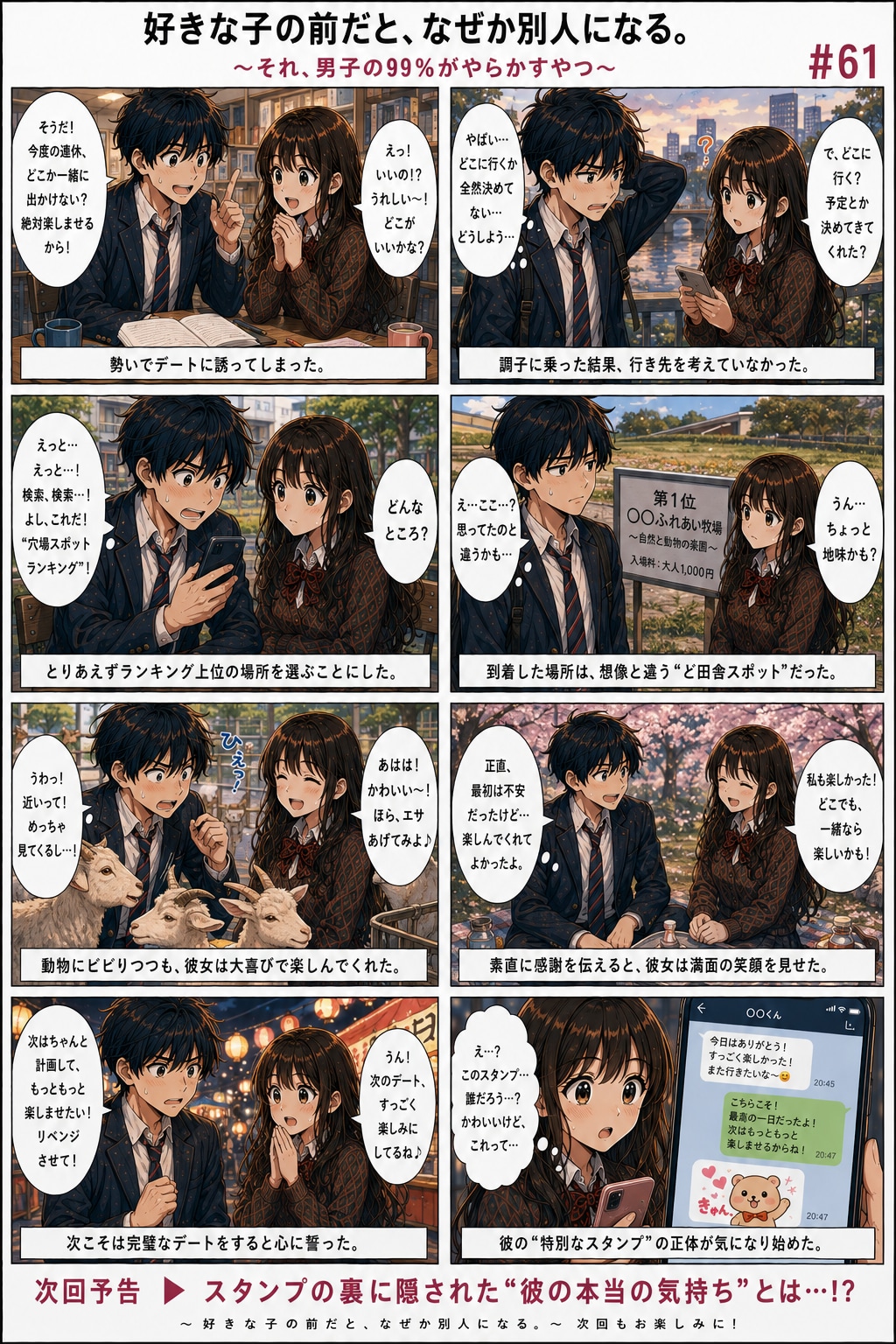 青春ラブコメシリーズ化：漫画生成（プロンプト）GPT（GPTs）  #ChatGPT #カスタムGPT #GPTs #AI漫画 #AIイラスト #ラブコメ漫画 #青春漫画 #高校生 #あるある漫画 #