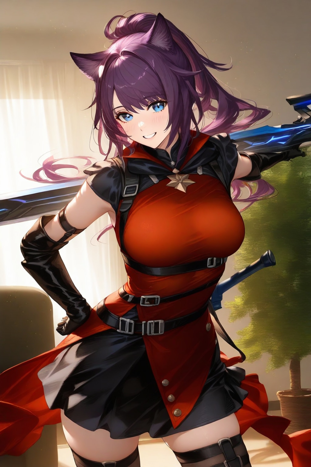 WAVEちゃんの完璧なコスプレ