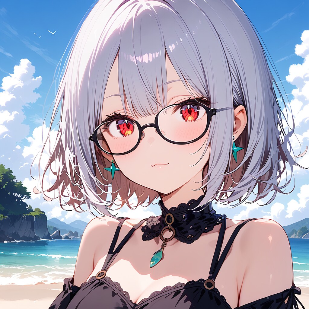 美人メガネっ娘 | の人気AIイラスト・グラビア