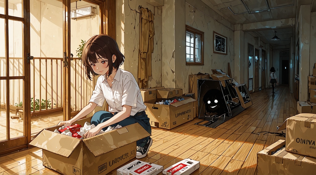 新生活と同居者《Stable Diffusion XL版》