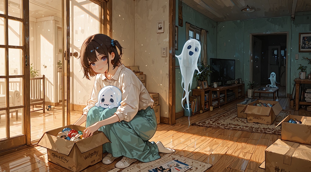 新生活と同居者《Stable Diffusion XL版》