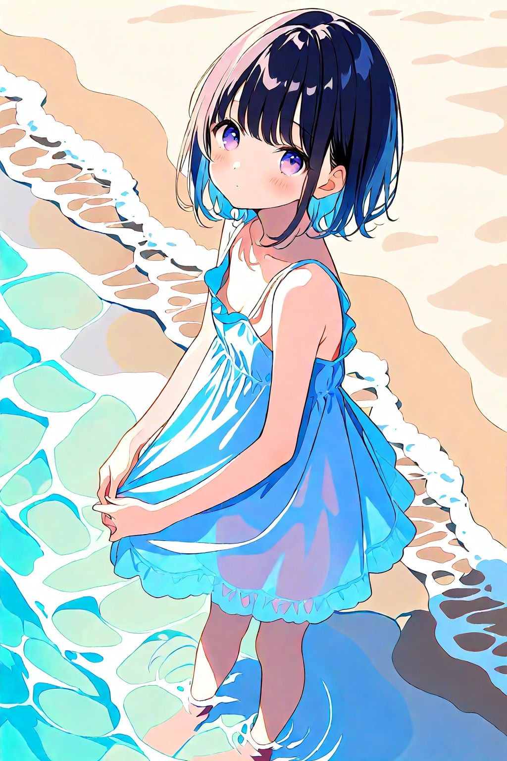 夕陽と少女(PRISM)(6)