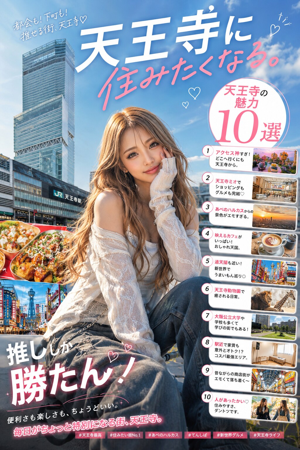 天王寺に住みたくなる