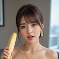 私のバナナを見て変な想像してない？ 2枚目