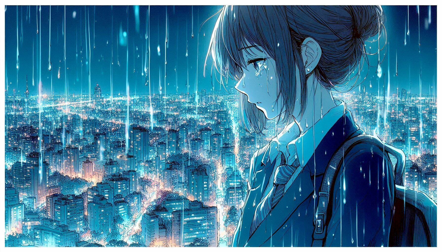 街と少女39 | の人気AIイラスト・グラビア