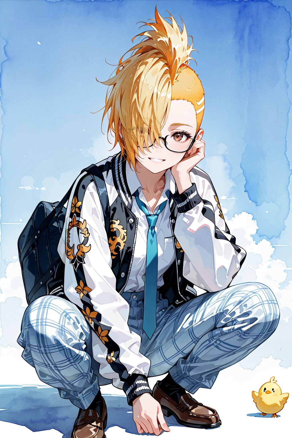 ねえ！眼鏡すると良いことあるんだよ♪