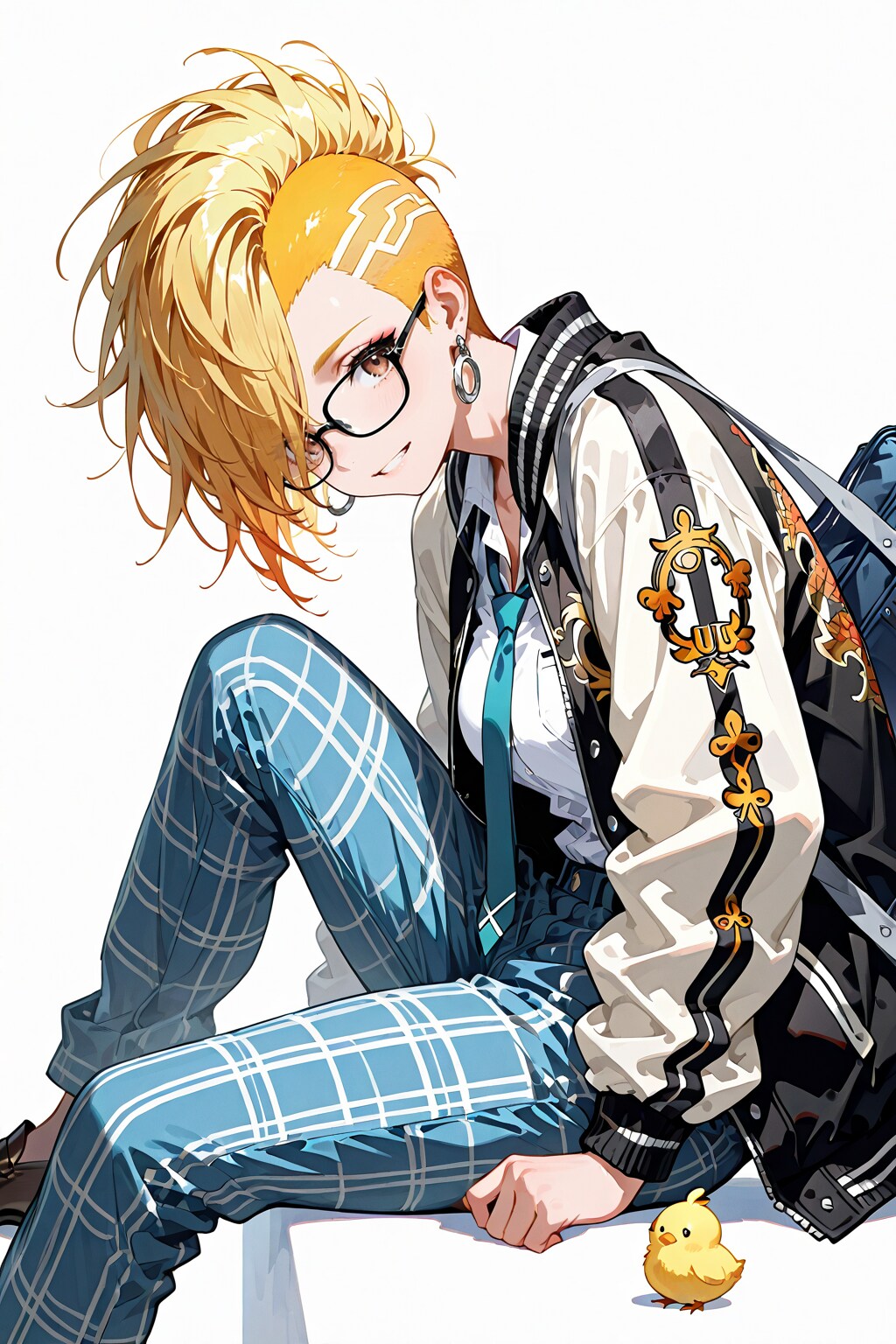 ねえ！眼鏡すると良いことあるんだよ♪