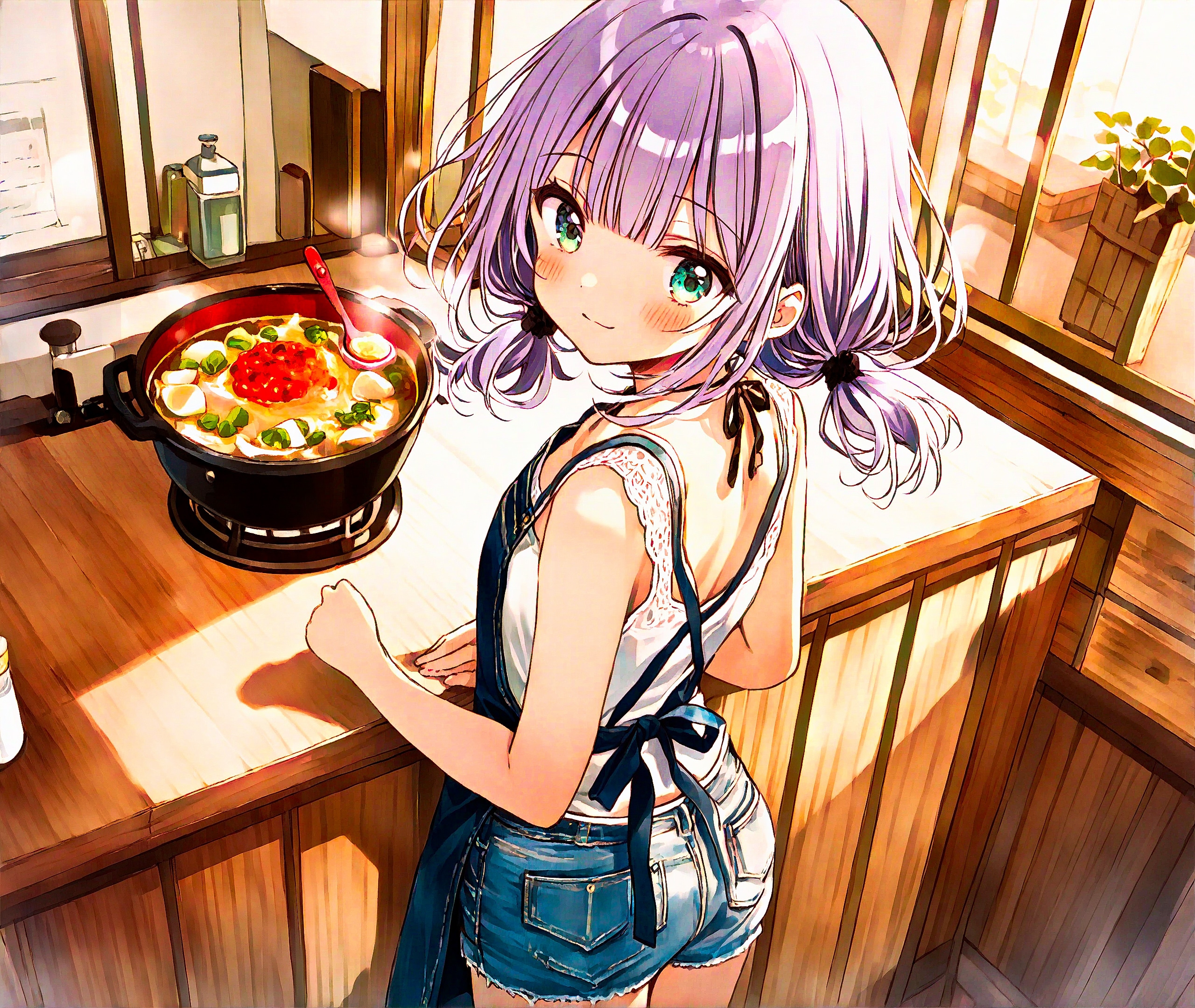 麻辣湯を作りましたわ