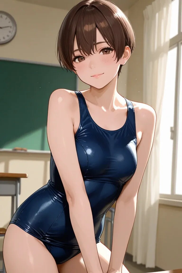 スク水！