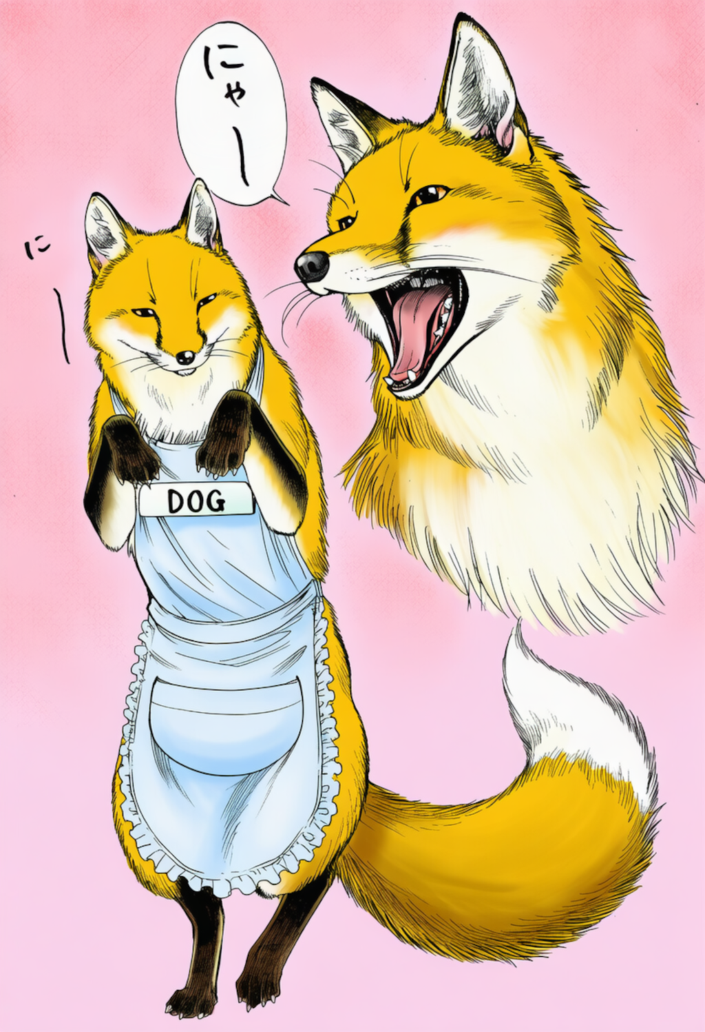 エプロンキャット