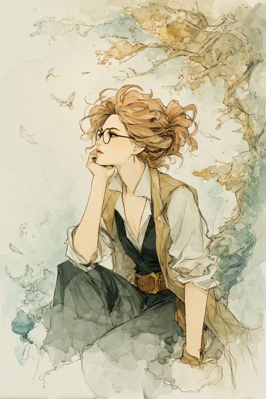 Midjourneyの擬人化いろいろ