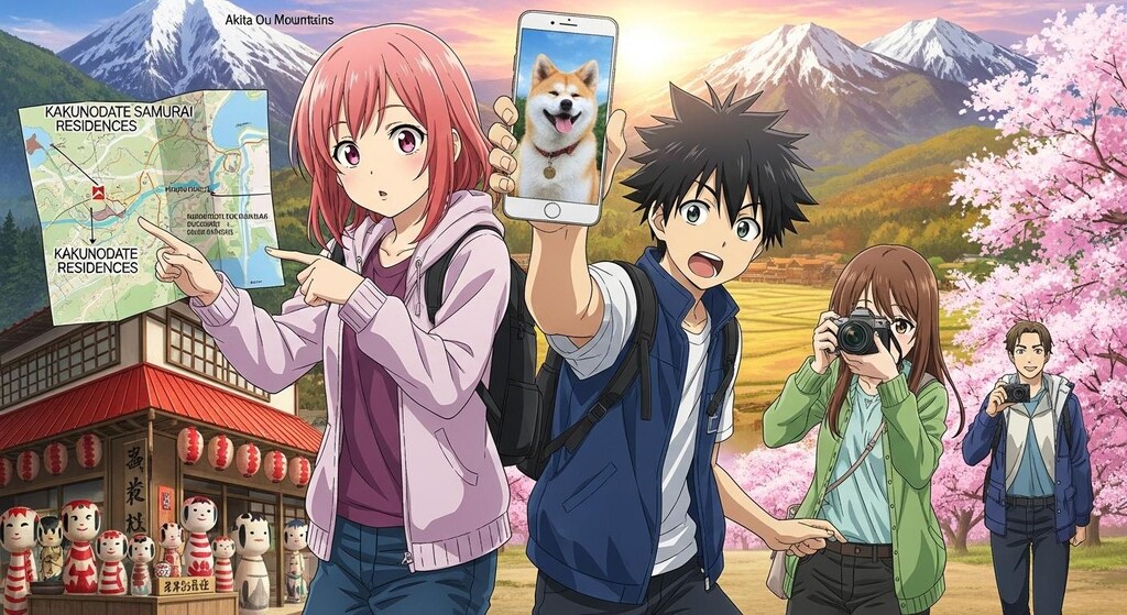 秋田県のなかをしらべた