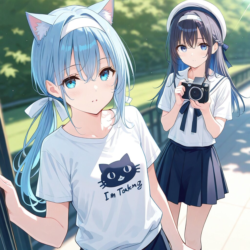 さくらちゃんと知世ちゃん（ただし似ているとは言っていない）
