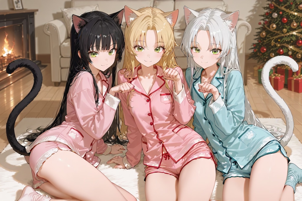 「「「にゃーん♡」」」