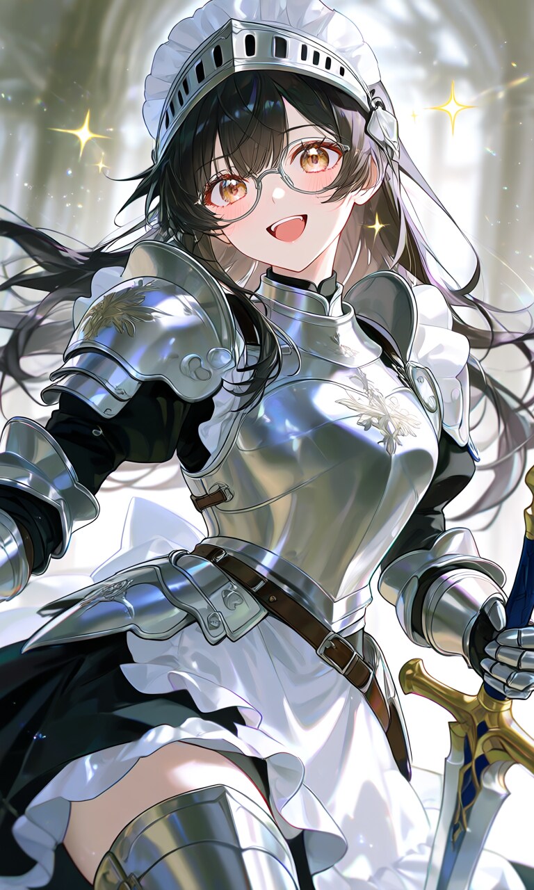 <うちの子ちゃん>armor maid
