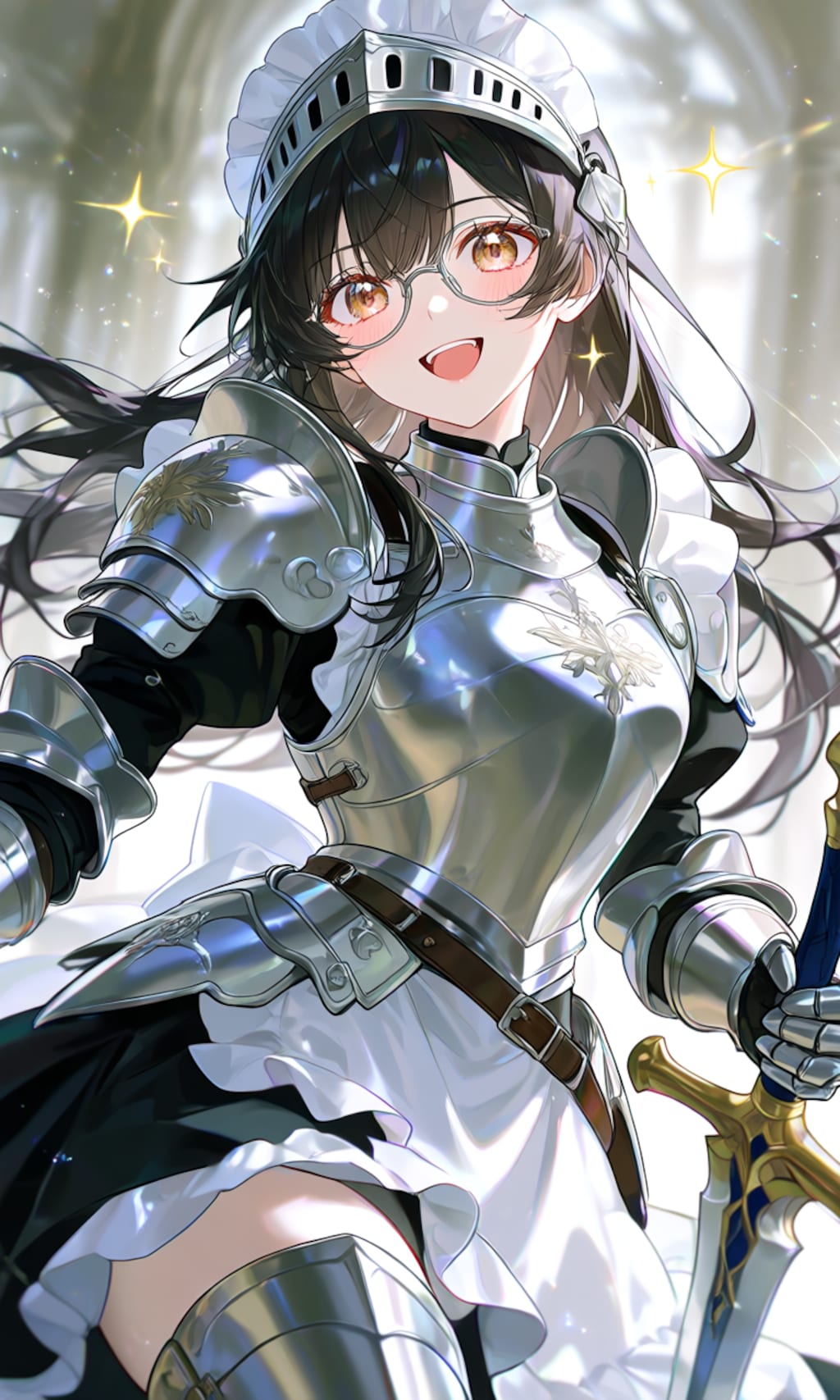 <うちの子ちゃん>armor maid