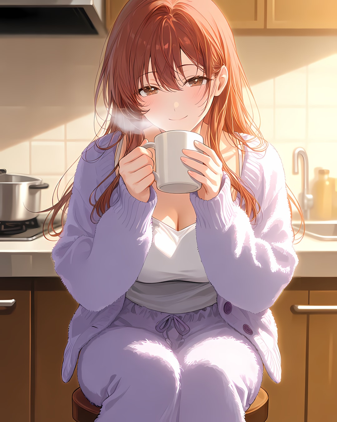 温かいココアと夜のまったり時間☕