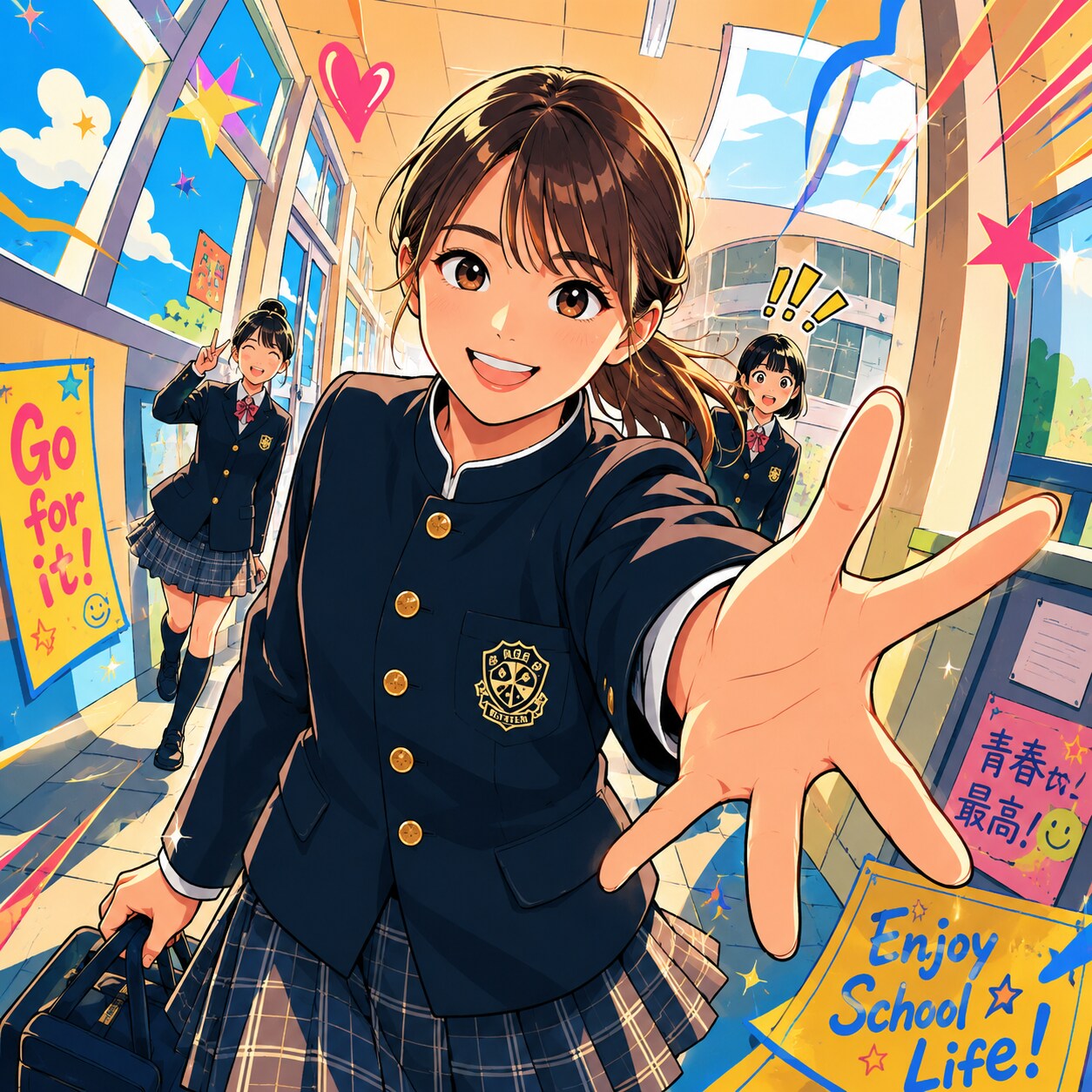 学ラン | の人気AIイラスト・グラビア