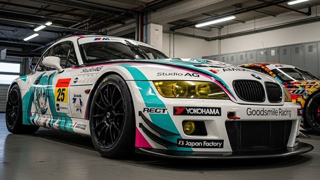 BMWZ3初音ミク痛車レーシングカー