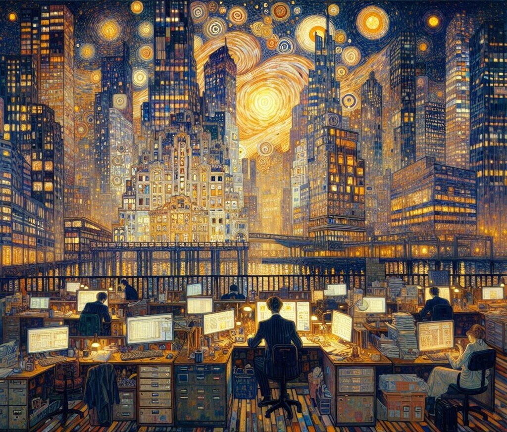 ある会社員の一日 01（6枚）