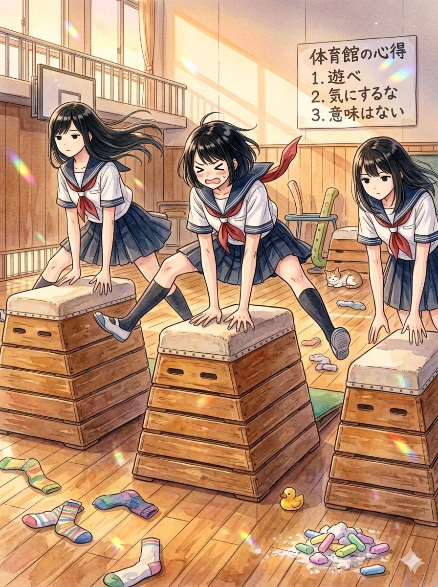 跳ぶしか、ない！