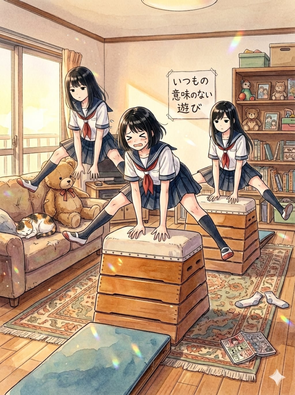 跳ぶしか、ない！
