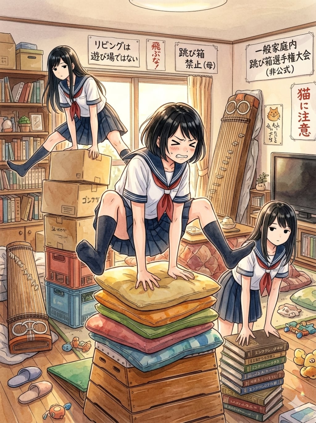 跳ぶしか、ない！