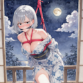 宿の夜 3枚目