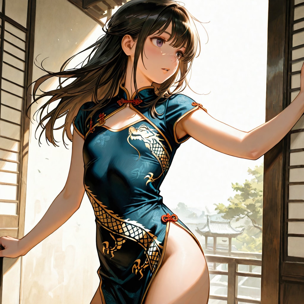 リアルタッチ　チャイナ服娘