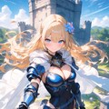 レオタードアーマーの姫様 3枚目