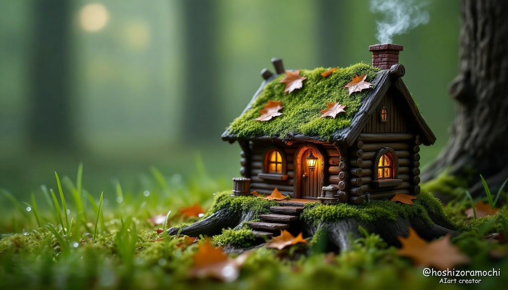 森の奥の秘密基地 - Secret base deep in the forest