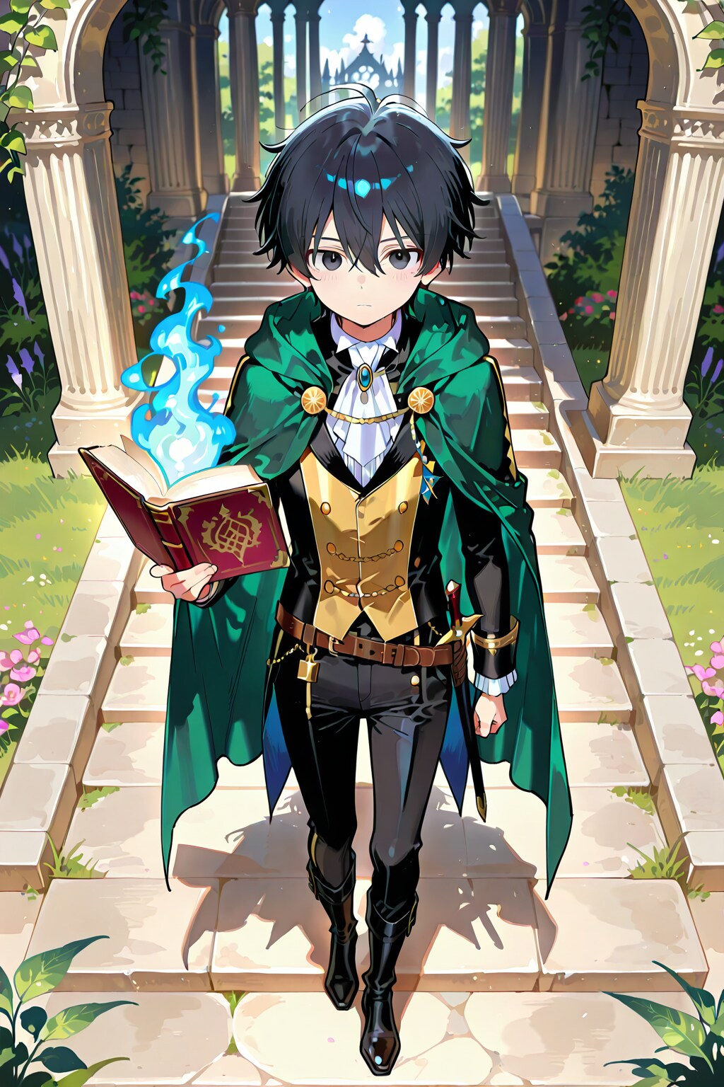 若い男性魔術師26.5.24-2 | の人気AIイラスト・グラビア