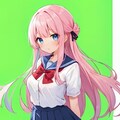 キャラクター名：アサ　[ノベルゲー立ち絵] 4枚目
