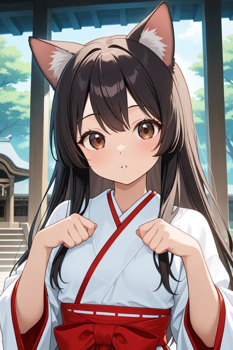 【ケモ耳】さくらちゃん71 | の人気AIイラスト・グラビア