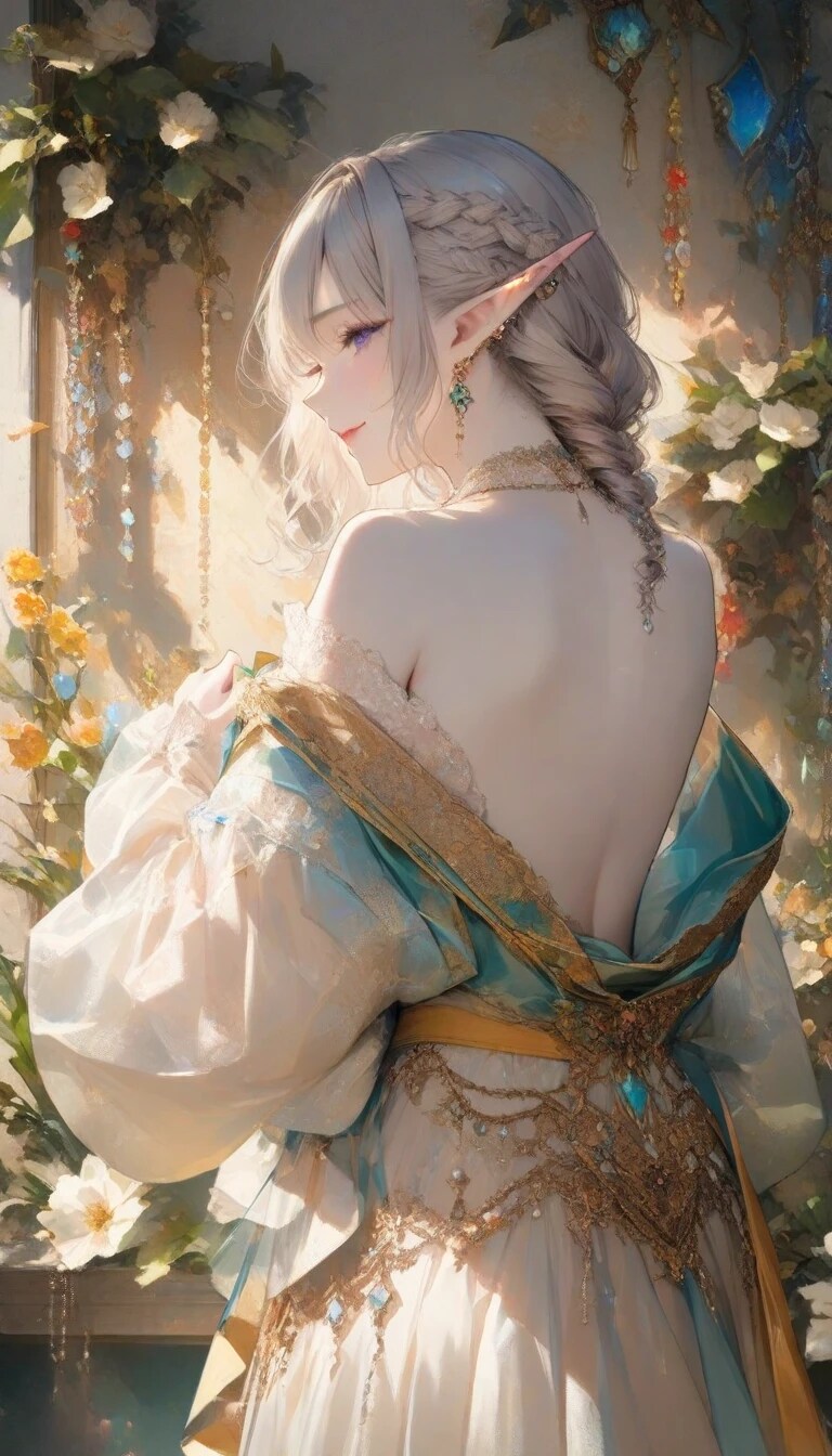 エルフの肖像画