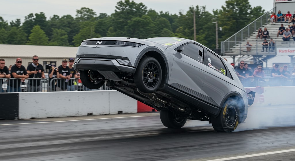 アイオニック5ドラッグカー