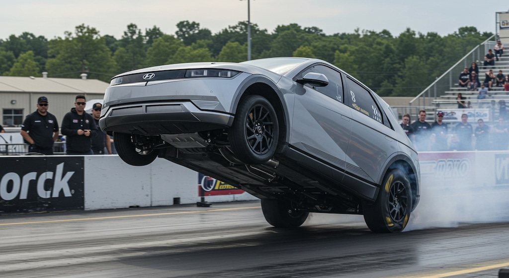 アイオニック5ドラッグカー