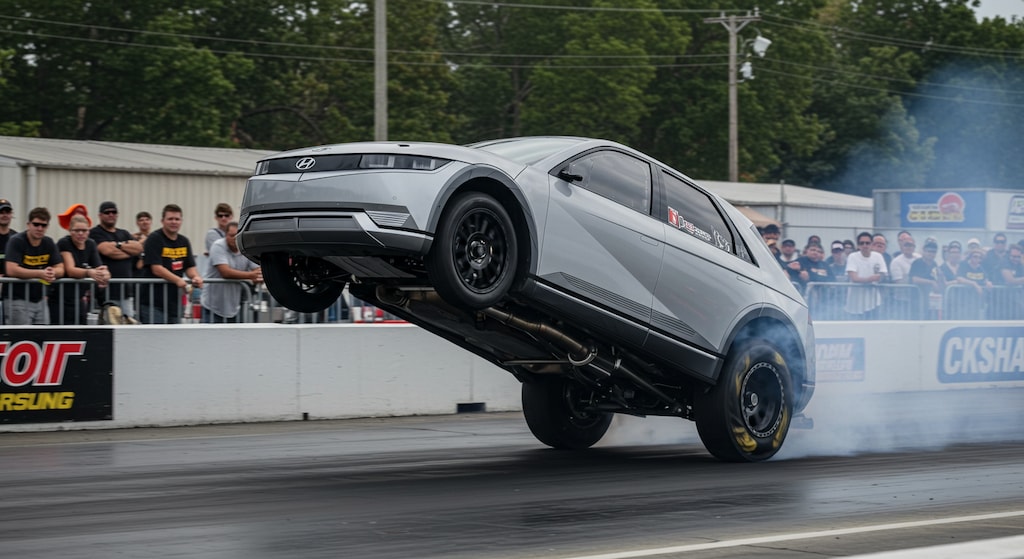 アイオニック5ドラッグカー