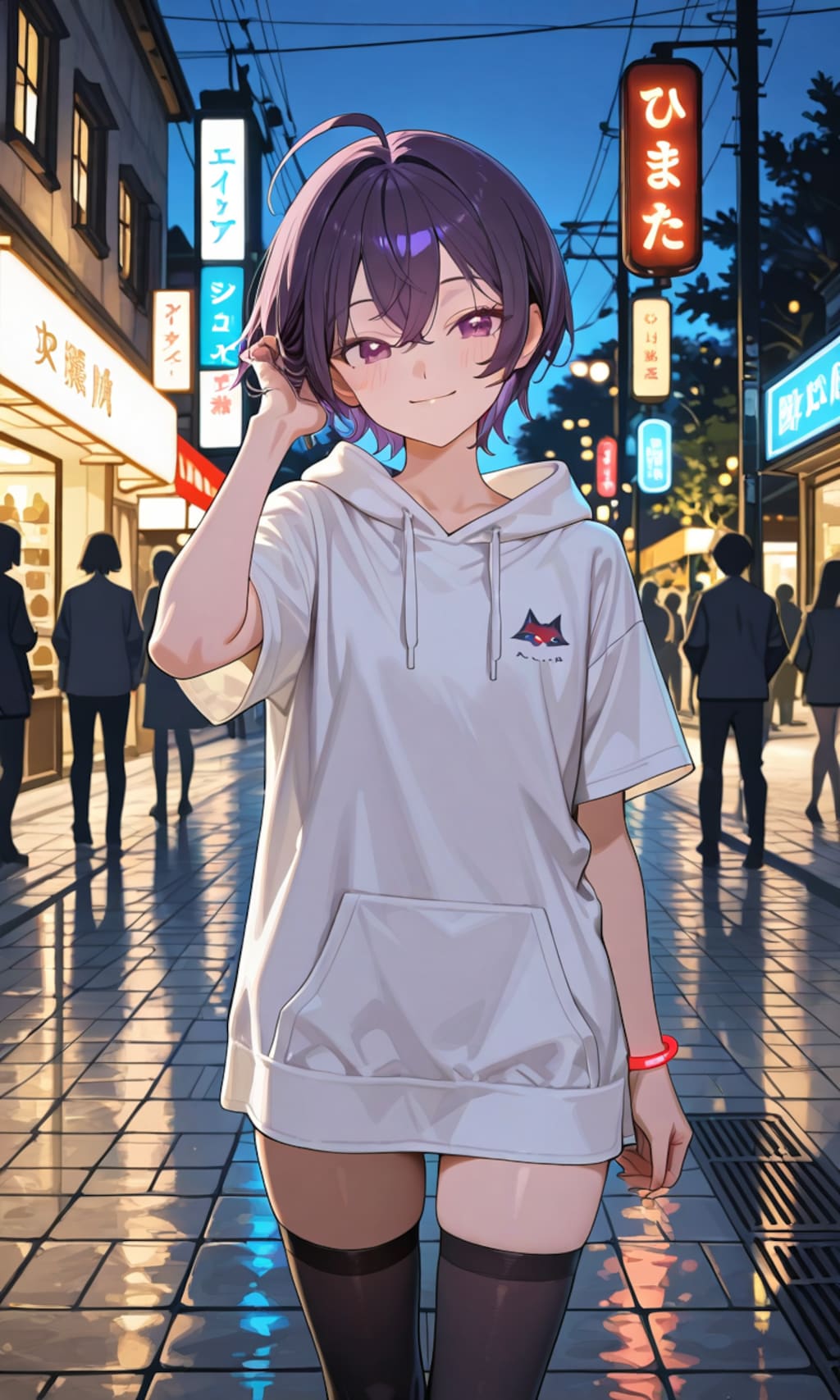 街歩き烏夜ちゃん