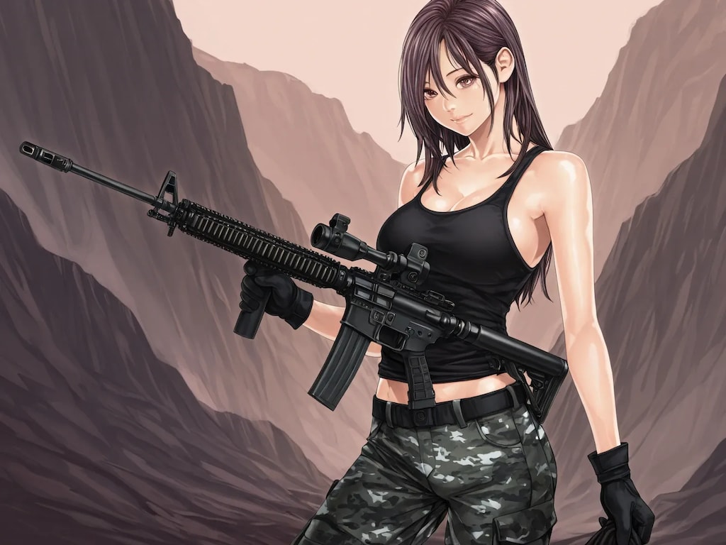 女兵士