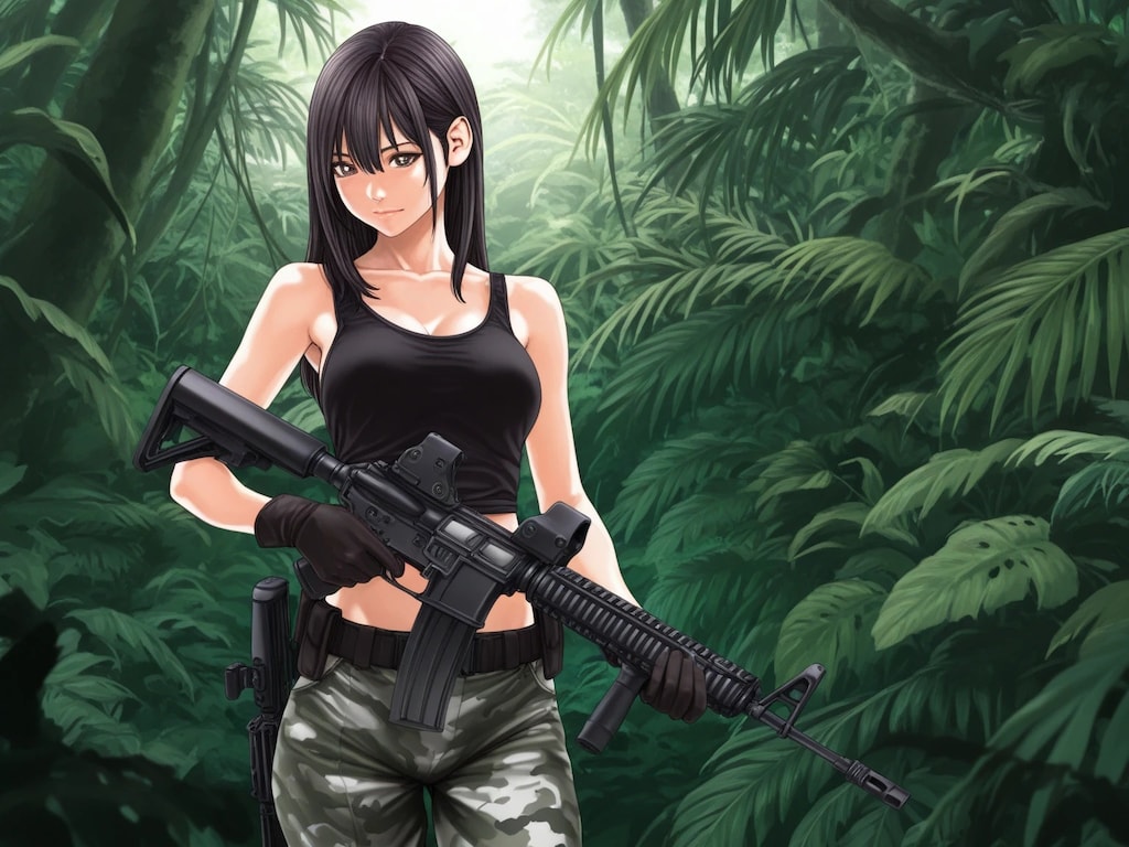 女兵士