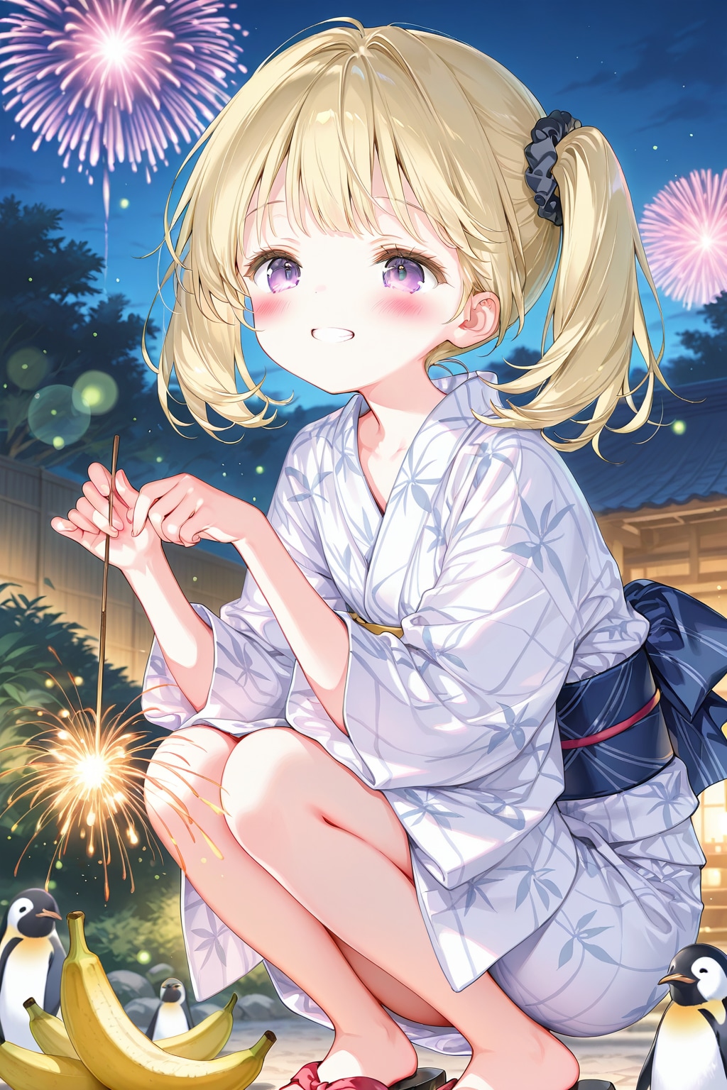 花火って楽しいね