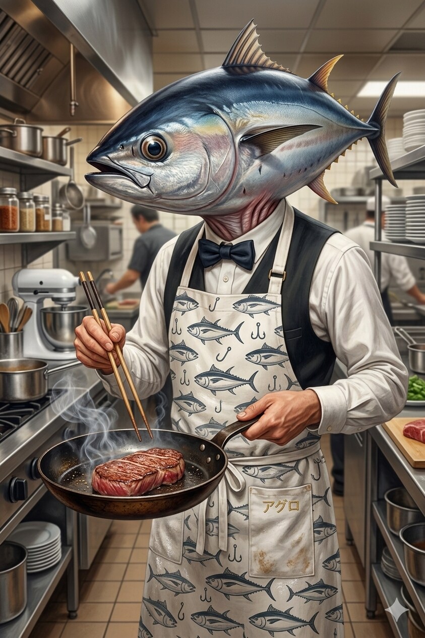 料理人のアグロさん | の人気AIイラスト・グラビア