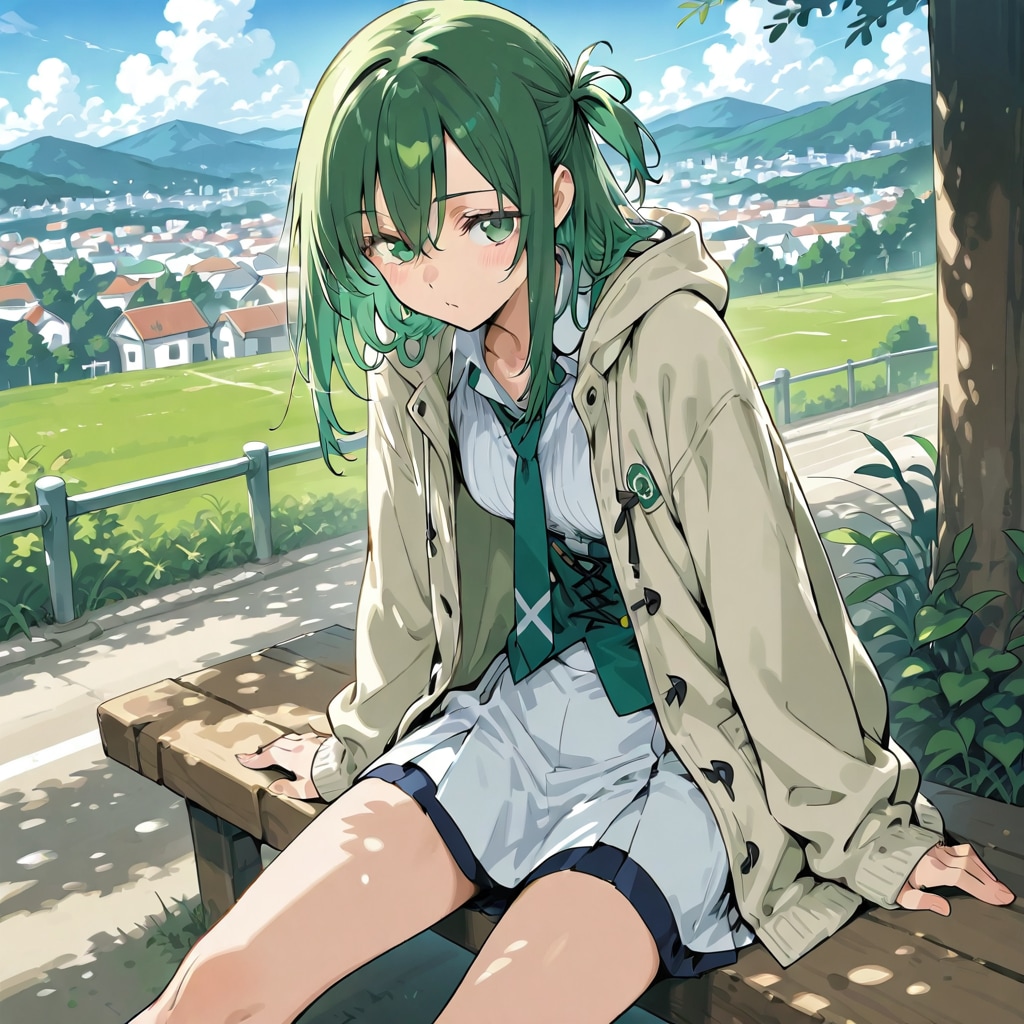 翠の森の精霊詩 | の人気AIイラスト・グラビア