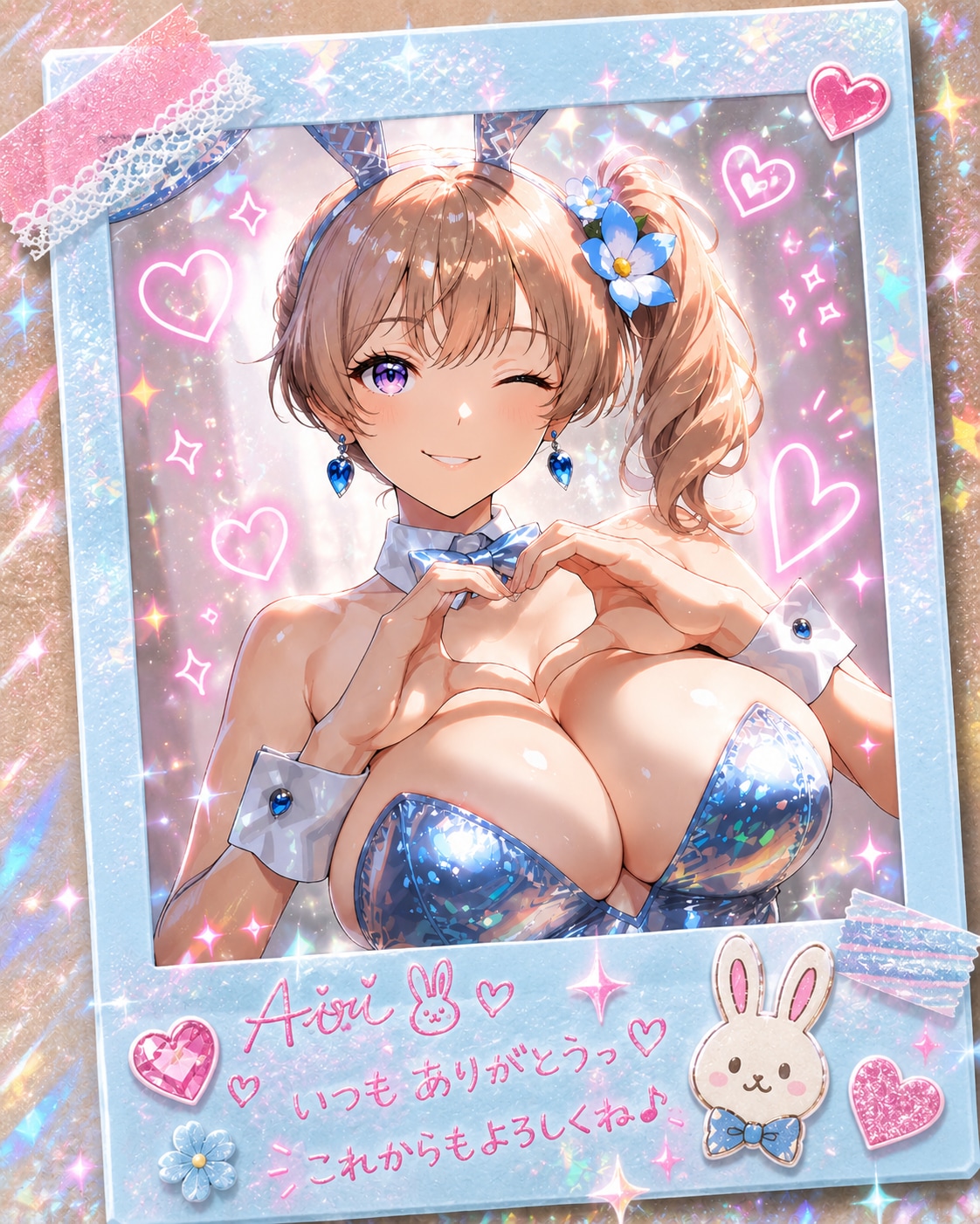 うちの子・藍璃 35【ハートいっぱいのありがとう🩷】