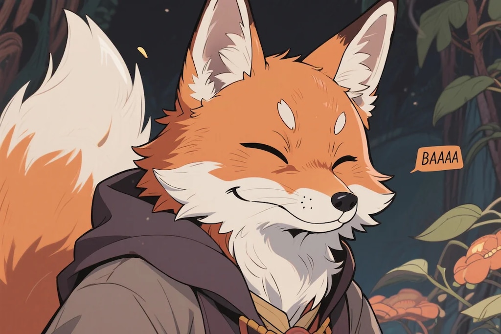 古ギツネのババアで生成した結果