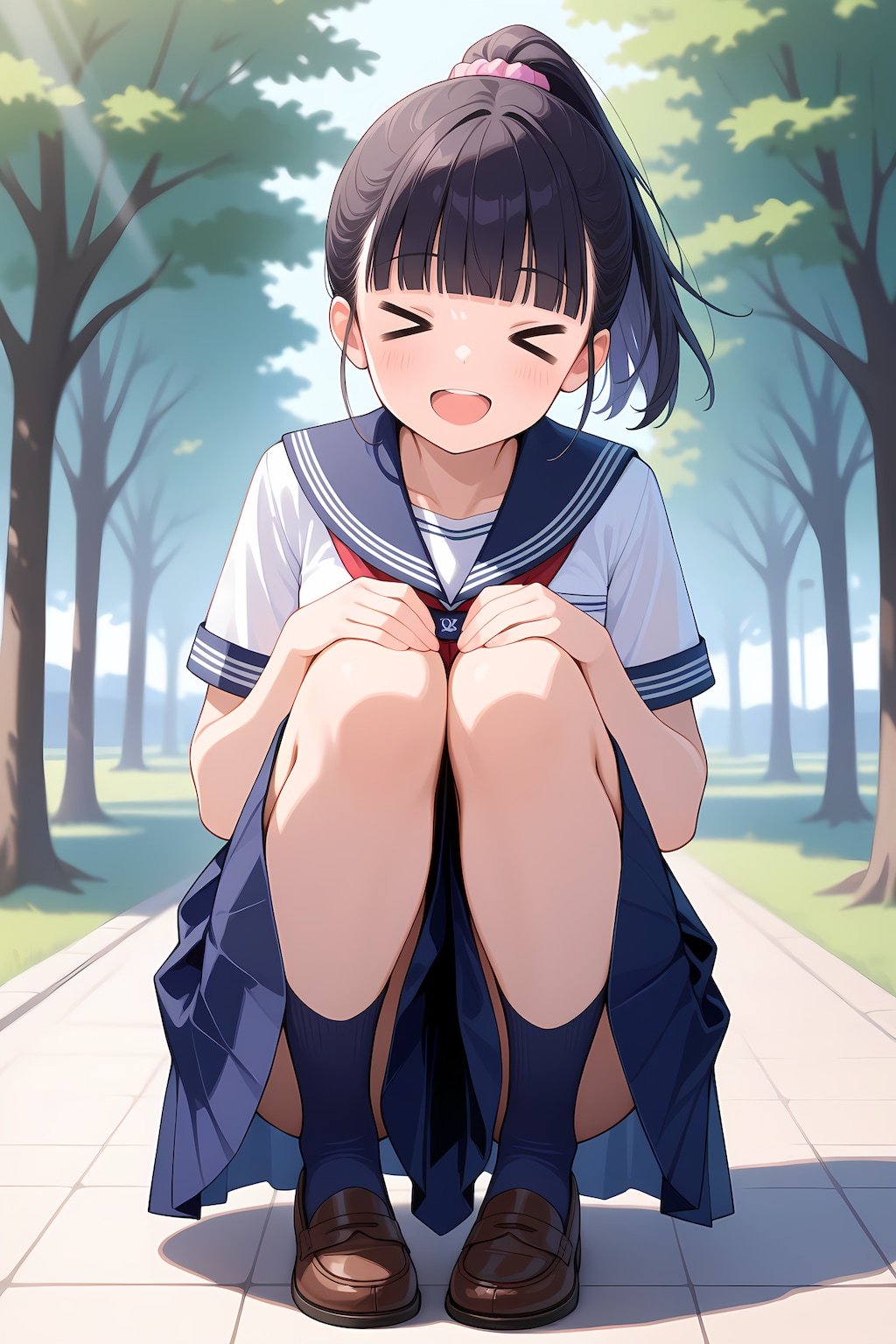 みふゆはちからをためている！