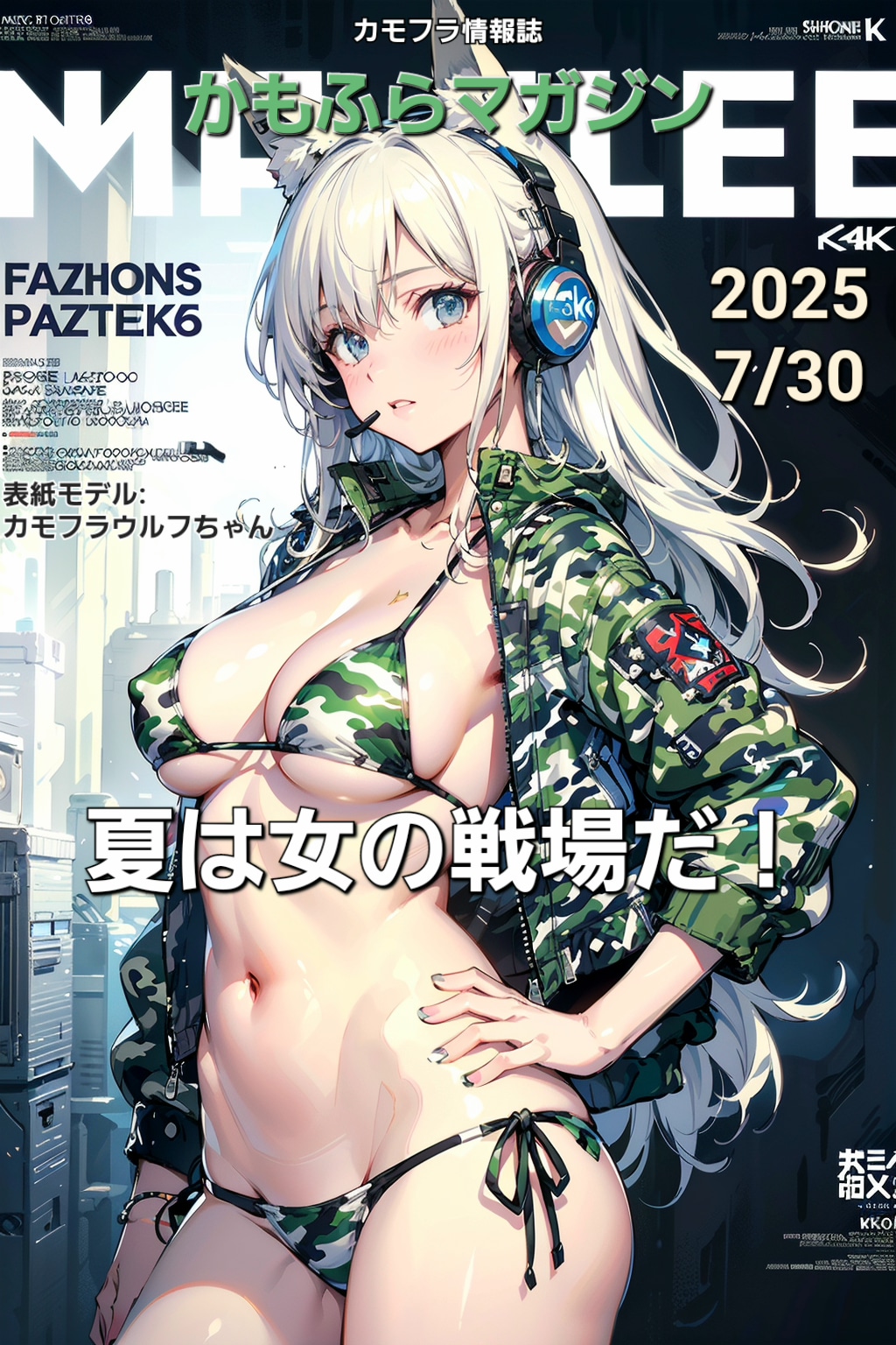 カモフラ情報誌「かもふらマガジン」新刊📕✨