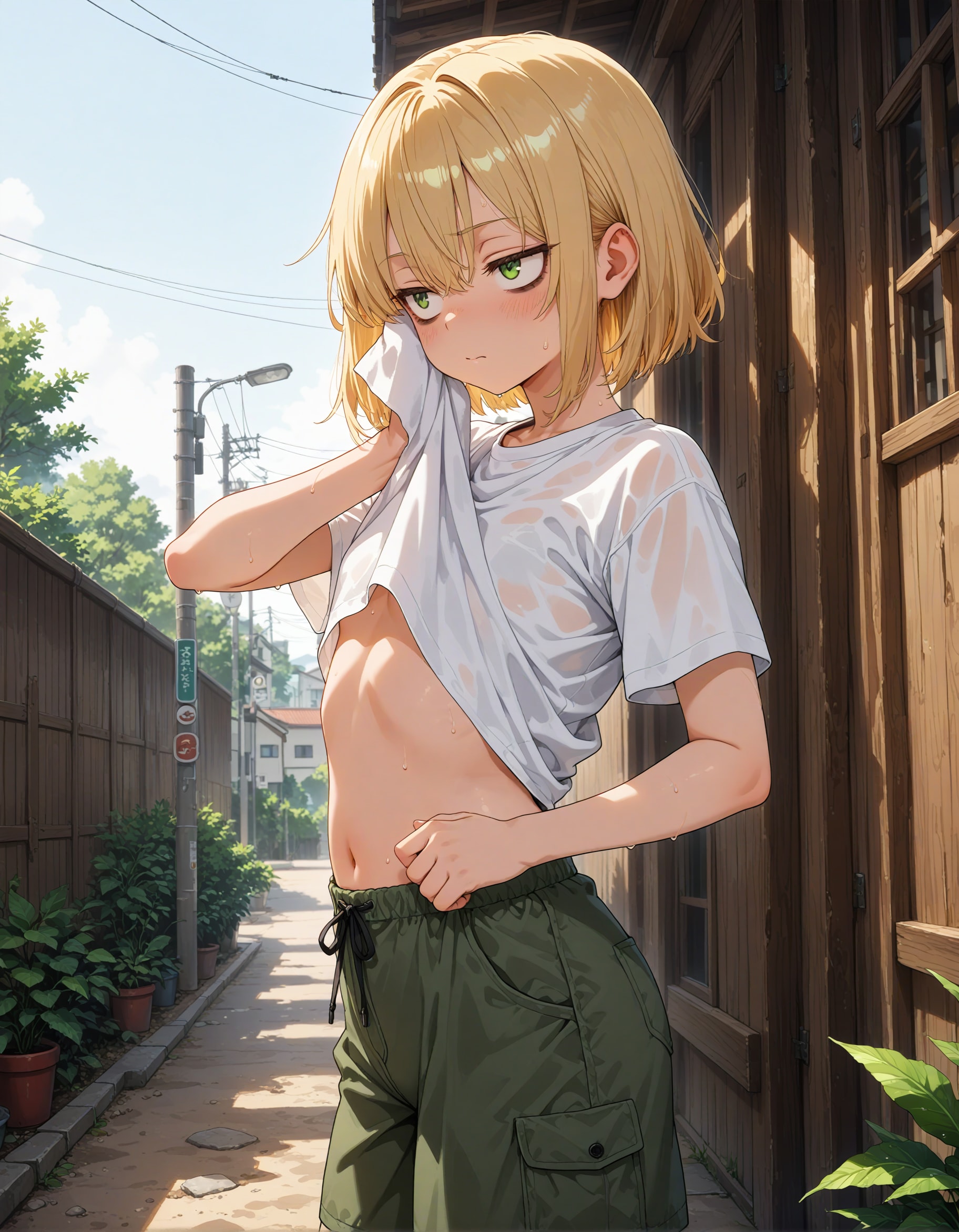 短い袖、長い夏
